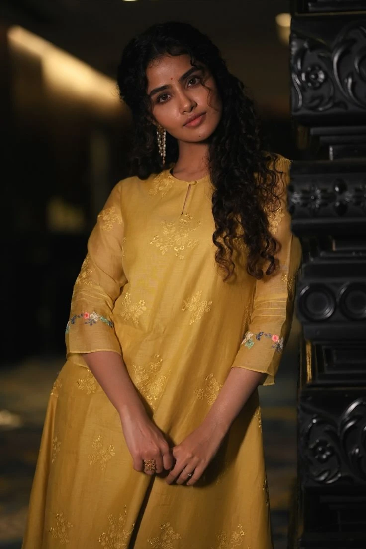 Woman in beautiful dress